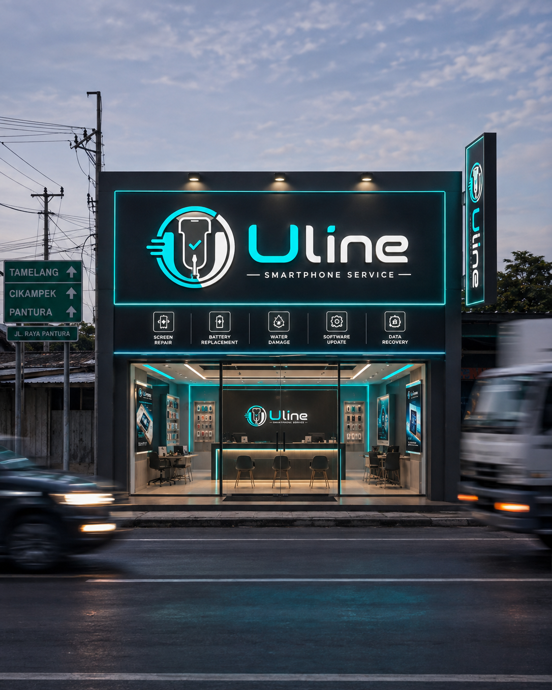 Toko Uline Smartphone Service Tamelang Cikampek